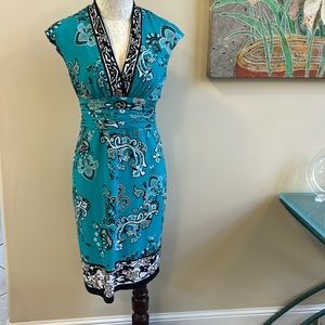 Liz Claiborne turquoise dress